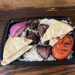 Kabob Shack - Lamb plate
