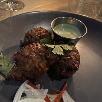 Watershed Kitchen & Bar - Hush puppies - Cocktail Bars Near Me - Columbus, Ohio Watershed Kitchen & Bar - Hush puppies - Cocktail Bars Near Me - Columbus, Ohio
