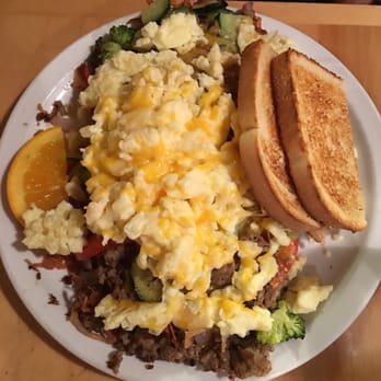 Loula's Cafe - My husband's egg dish. - Breakfast & Brunch Near Me - Whitefish, Montana