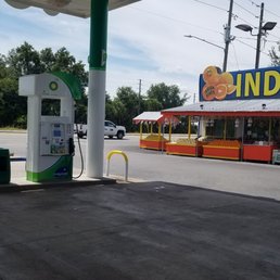 a gas station and gas pumps a gas station and gas pumps