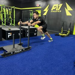 A1 Athletics  - Push sled acceleration training