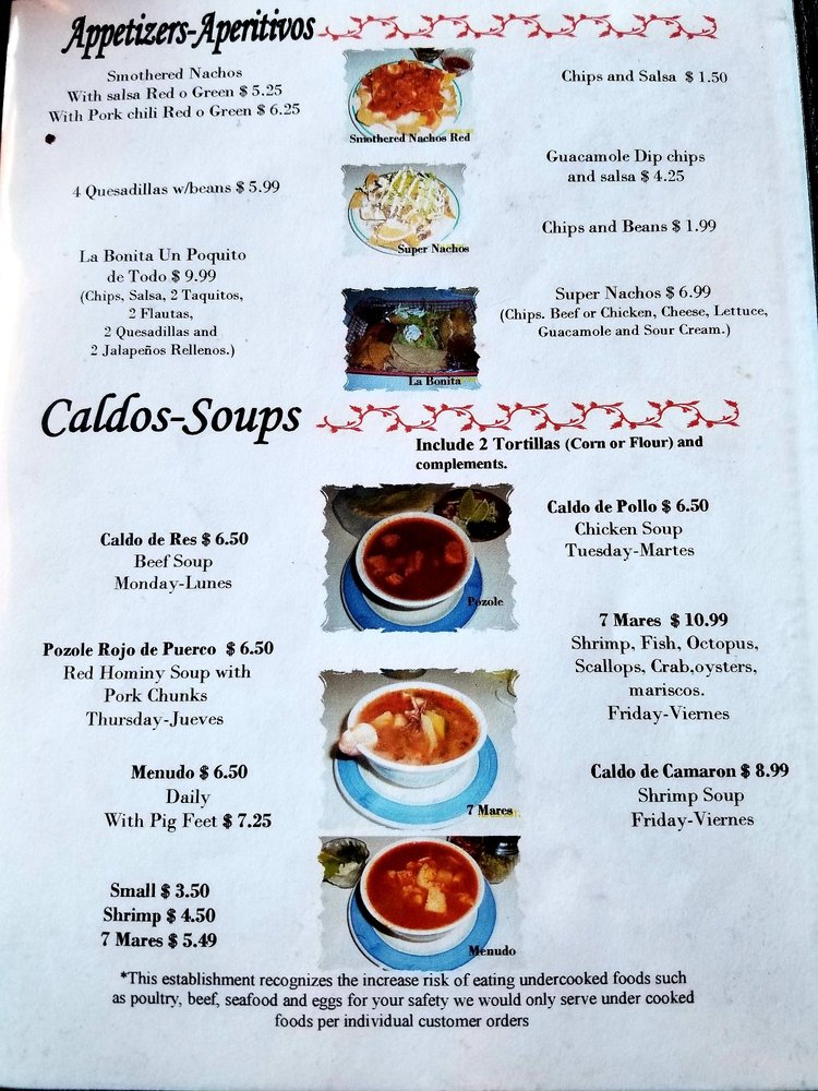 La Bonita — Mexican restaurant in Scottsbluff