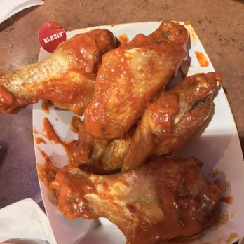 Buffalo Wild Wings - Blazin wings. Be warned, the blazin sauce is the hottest there is - Sports Bars Near Me - Troy, Michigan