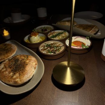 Anixi - All 5 Dip Mezze - Vegan Near Me - New York, New York