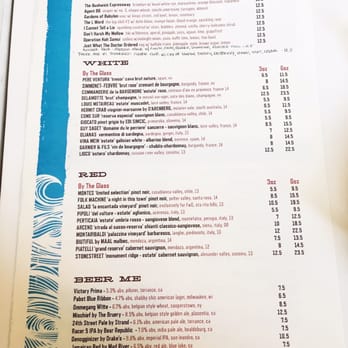 Fishing With Dynamite - June 2016 Drinks Menu - Seafood Near Me - Manhattan Beach, California