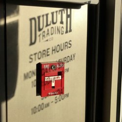 Duluth Trading Company - Sun was hitting the store front just right