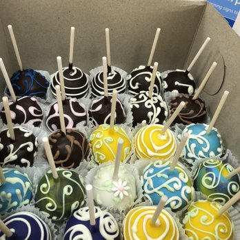 Olivera's Cake Gallery - Their beautiful Cake Pops! Gave as a gift! YUMMY!!! - Custom Cakes Near Me - Hemet, California