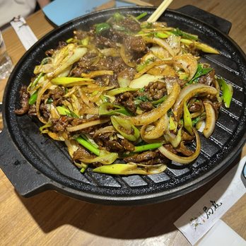 Juqi - Stir fried Royal Style Barbeque Lamb - Chinese Near Me - Flushing, New York