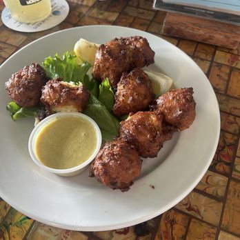 Four Marlins Oceanfront Dining - Conch fritters - Seafood Near Me - Key West, Florida