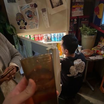 Ace's Pizza - Love the old school cups and refrigerator to keep the drinks cool. - Pizza Near Me - Brooklyn, New York Ace's Pizza - Love the old school cups and refrigerator to keep the drinks cool. - Pizza Near Me - Brooklyn, New York