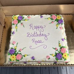 The Kakery - 3/4 sheet cake