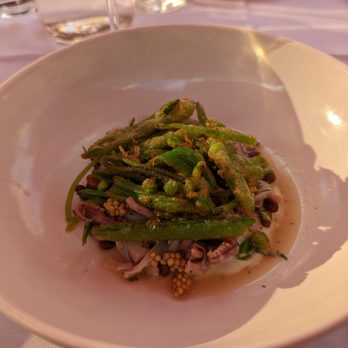 Pammy's - Squid and snap peas - Italian Near Me - Cambridge, Massachusetts Pammy's - Squid and snap peas - Italian Near Me - Cambridge, Massachusetts