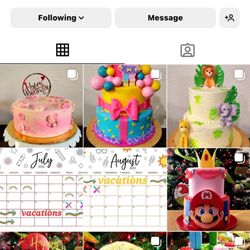 Cakes, Cookies and More By Marisela - IG Webpage