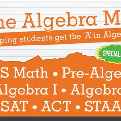 The Algebra Man - The Algebra Man can help you succeed in math!
