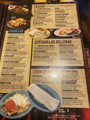 Menu photo 3 Mi Casa Mexican Restaurant Corbin, KY