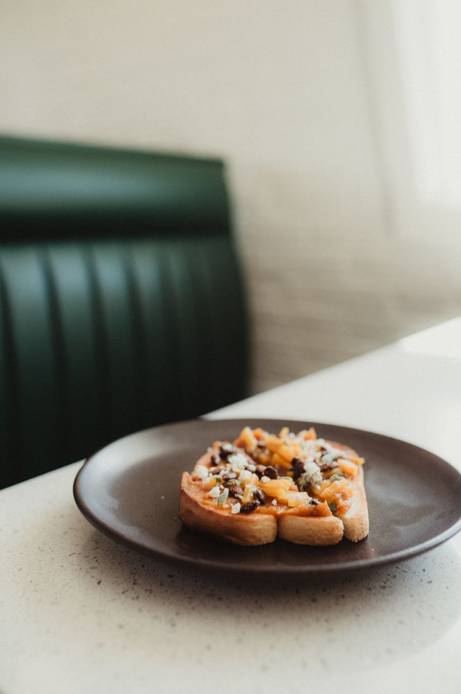 Food from The Dot Cafe