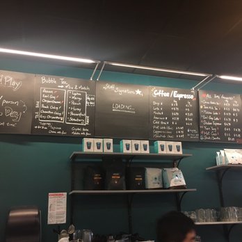Squarrel Cafe - Drink menu. - Coffee & Tea Near Me - Brooklyn, New York