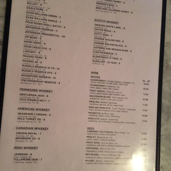 Beamer's 25 - Bourbons - Burgers Near Me - Roanoke, Virginia Beamer's 25 - Bourbons - Burgers Near Me - Roanoke, Virginia