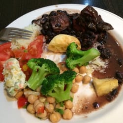 Rodizio Brazil - Selection of salad, Pork and Beans
