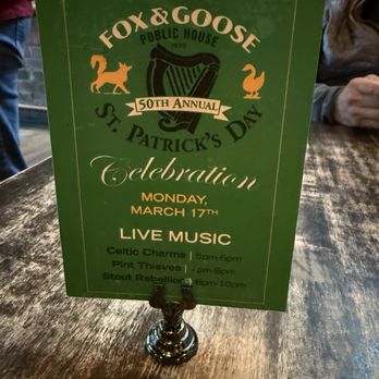 FOX & GOOSE PUBLIC HOUSE - Updated May 2025 - 2402 Photos & 2119