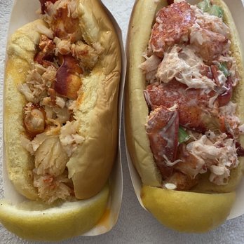 The Blue Lobster - CT style on the left and Maine Style on the right - Seafood Markets Near Me - Berlin, Connecticut The Blue Lobster - CT style on the left and Maine Style on the right - Seafood Markets Near Me - Berlin, Connecticut