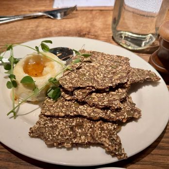 Beatrix - Whipped Feta with Honey and Seed Crackers - Coffee & Tea Near Me - Oak Brook, Illinois
