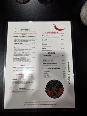 Menu photo 5 Don Titos Bar & Grill Denair, CA