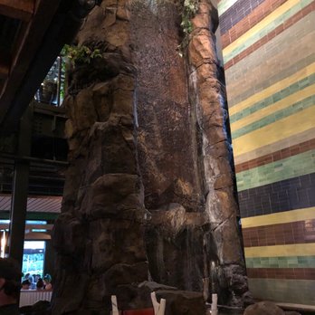 Monkeypod Kitchen - An indoor waterfall - Hawaiian Near Me - Kapolei, Hawaii