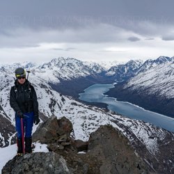 East Twin Peak - Summit, Eklutna Lake, Bold Peak