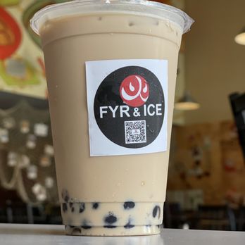 Fyr & Ice - Black Tea Bubble Tea - Ramen Near Me - Coral Springs, Florida