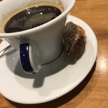 The Seafood Ristorante - Coffee comes with a cannoli (I ate half of it before I remembered to take a photo - Seafood Near Me - St Andrews, FIF The Seafood Ristorante - Coffee comes with a cannoli (I ate half of it before I remembered to take a photo - Seafood Near Me - St Andrews, FIF