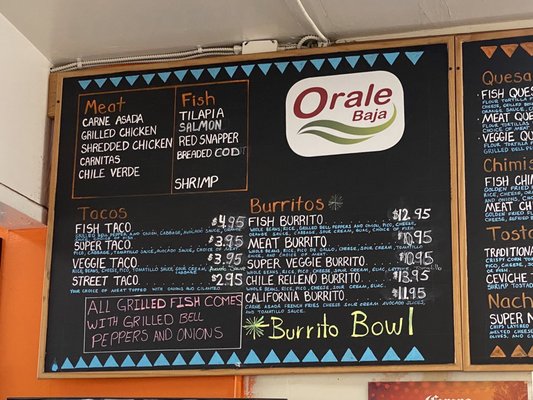 Menu photo 7 Orale Baja Mex Grill Campbell, CA Menu photo 7 Orale Baja Mex Grill Campbell, CA