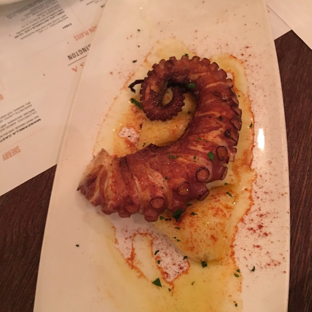 Octopus leg - magnificent! Octopus leg - magnificent!