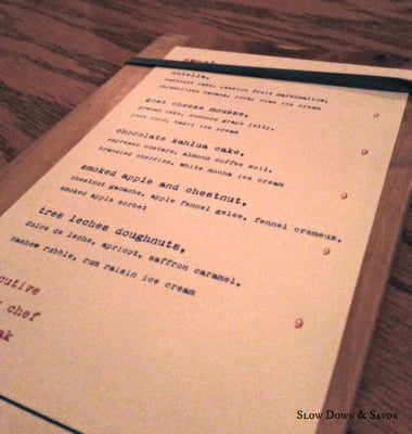 Menu photo 6 Parkside Austin, TX