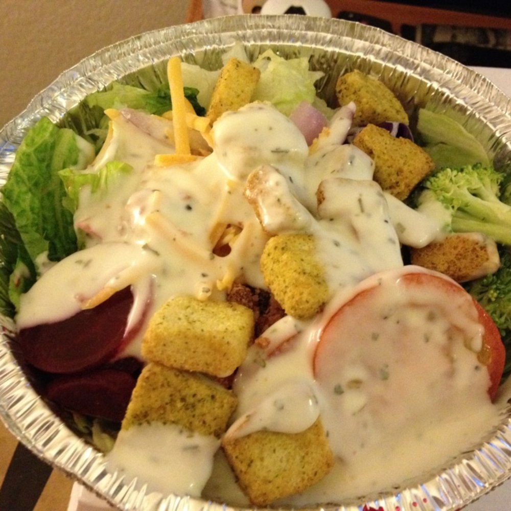 Pizza Hut - To-go salad $2.99...you fix it yourself from the salad bar - Pizza Near Me - Sidney, Nebraska Pizza Hut - To-go salad $2.99...you fix it yourself from the salad bar - Pizza Near Me - Sidney, Nebraska