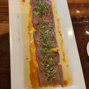 Morimoto Napa - Wagyu Carpaccio - wonderful! - Japanese Near Me - Napa, California Morimoto Napa - Wagyu Carpaccio - wonderful! - Japanese Near Me - Napa, California