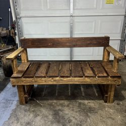 Timber Trends - Custom, Rustic Style Bench