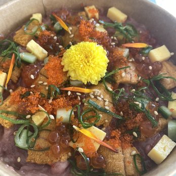Hello Nori - Blue fin don bowl with uni yasssssss fam say no more - Japanese Near Me - Vancouver, British Columbia Hello Nori - Blue fin don bowl with uni yasssssss fam say no more - Japanese Near Me - Vancouver, British Columbia