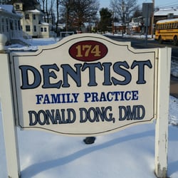 Donald Dong, DMD - Brand new sign.