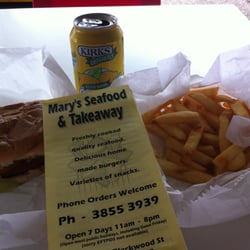 Mary's Seafood - A classic meal in the historic sense.