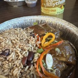Jamaican Jerk and BBQ Restaurant - Jerked Chicken* Tropical Rhythm* Rice & Peas*