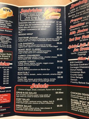 Menu photo 2 Bagel Boat Lake Wylie, SC Menu photo 2 Bagel Boat Lake Wylie, SC