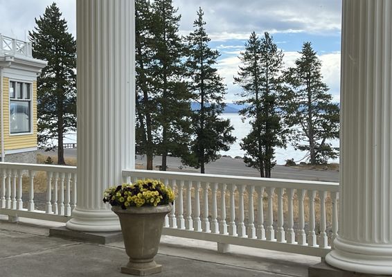 Lake Yellowstone Hotel Dining Room by null
