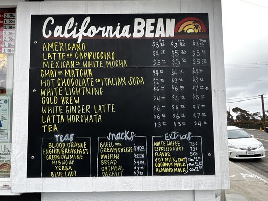 Menu photo 5 California Bean San Diego, CA