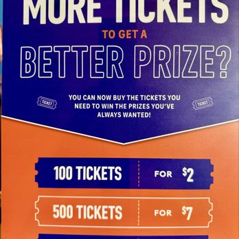 Dave & Buster's Torrance - Tickets Menu (January 2025) for Winners Circle - Arcades Near Me - Torrance, California
