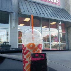 Dunkin' - Iced Latte courtesy of #TMobileTuesday redeemed @ Royersford, PA where I received better customer service as compared to your store