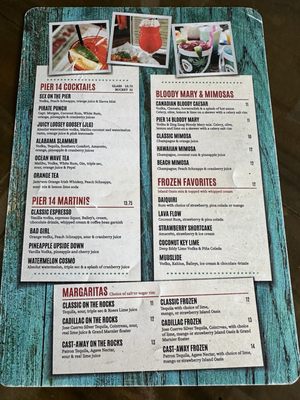 Menu photo 6 Pier 14 Restaurant & Lounge Myrtle Beach, SC Menu photo 6 Pier 14 Restaurant & Lounge Myrtle Beach, SC