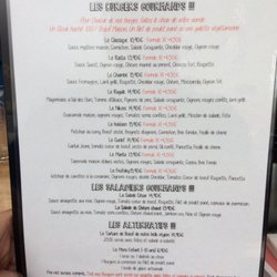 L'Alsacien Gourmand - Menu d'avril 2017