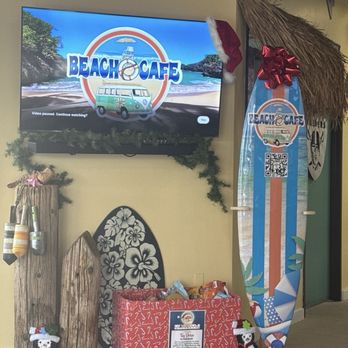 Beach Cafe - Fun Christmas decorations so cute - Burgers Near Me - Las Vegas, Nevada Beach Cafe - Fun Christmas decorations so cute - Burgers Near Me - Las Vegas, Nevada