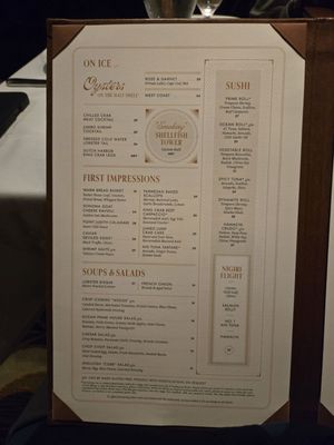 Menu photo 2 Ocean Prime Washington, DC, DC Menu photo 2 Ocean Prime Washington, DC, DC